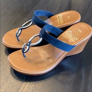 Beautiful wedge sandals